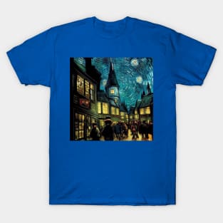 Starry Night in Diagon Alley T-Shirt